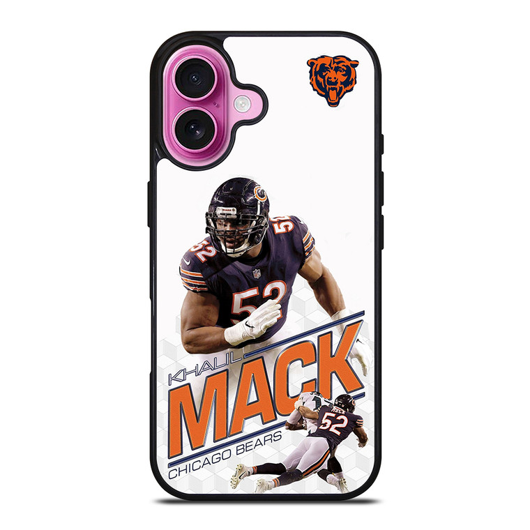 KHALIL MACK 1 iPhone 16 Plus Case Cover