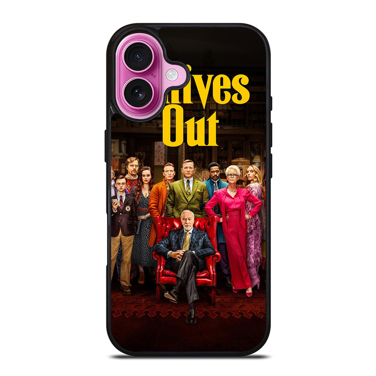 KNIVES OUT MYSTERY MOVIES iPhone 16 Plus Case Cover