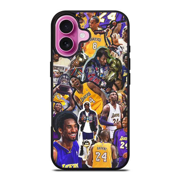 KOBE BRYANT COLLAGE iPhone 16 Plus Case Cover KOBE BRYANT COLLAGE iPhone 16 Plus Case Cover