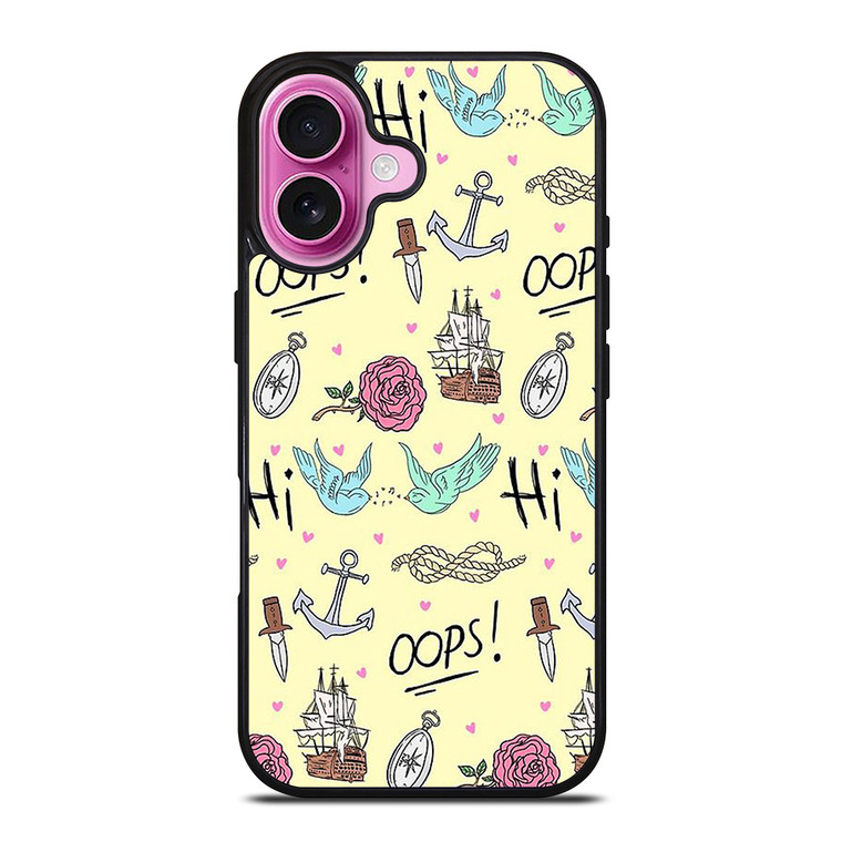 LARRY STYLINSON COMPLIMENTARY PATTERN iPhone 16 Plus Case Cover