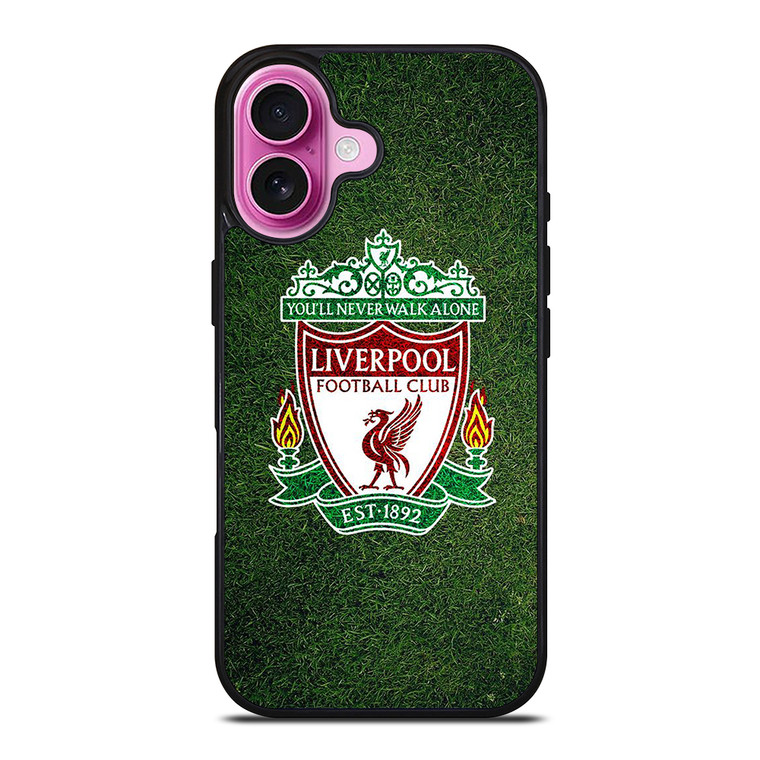 LIVERPOOL GRASS LOGO iPhone 16 Plus Case Cover