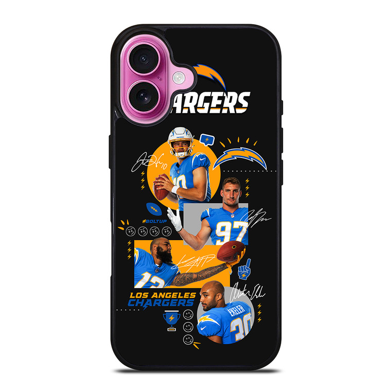 LOS ANGELES CHARGERS FOOTBALL TEAM iPhone 16 Plus Case Cover