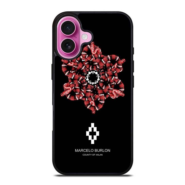 MARCELO BURLON SNAKE iPhone 16 Plus Case Cover