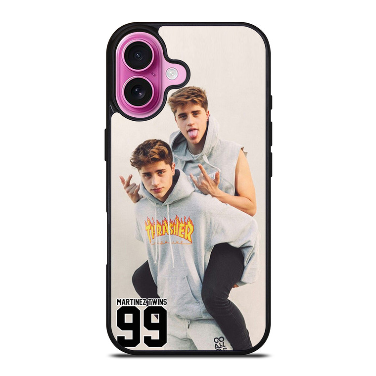 MARTINEZ TWINS 1 iPhone 16 Plus Case Cover