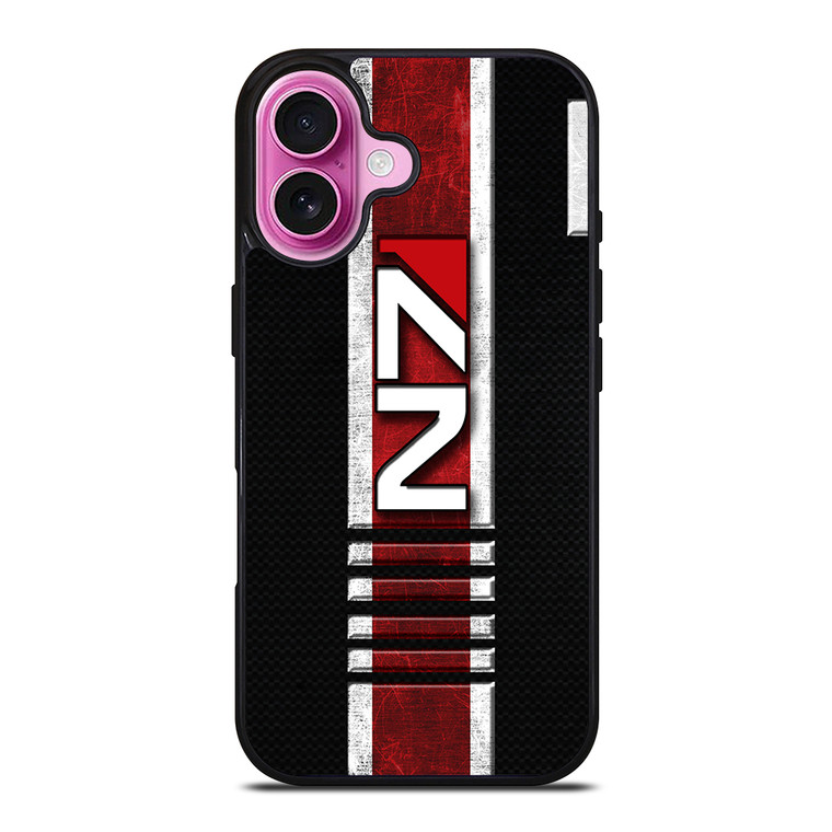 MASS EFFECT N7 STRIPE iPhone 16 Plus Case Cover