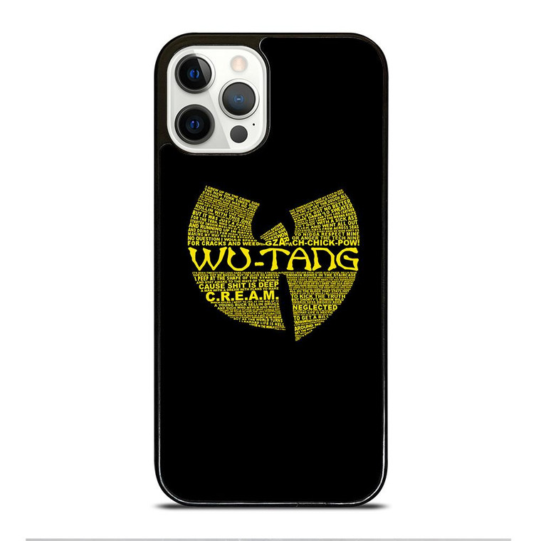 WU TANG CLAN HIP HOP iPhone 12 Pro Case Cover