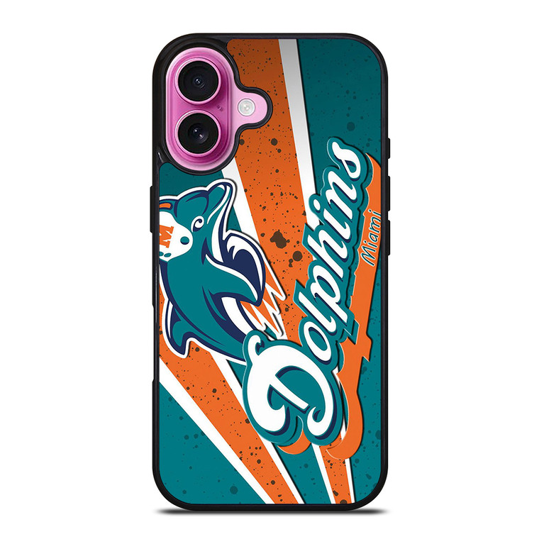 MIAMI DOLPHINS 1 iPhone 16 Plus Case Cover