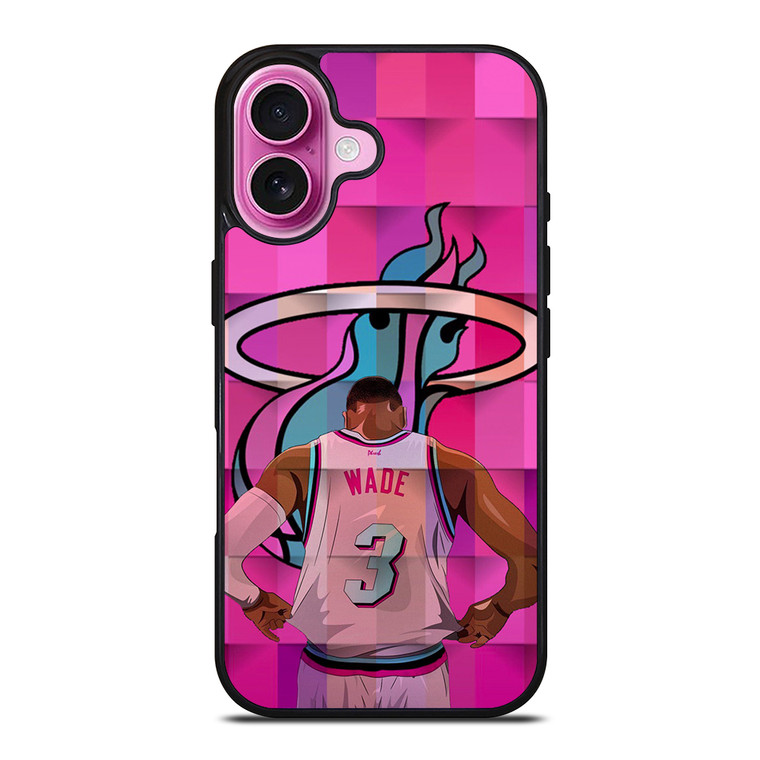 MIAMI HEAT WADE iPhone 16 Plus Case Cover