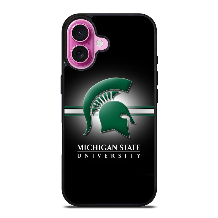 MICHIGAN STATE FOOTBALL iPhone 16 Plus Case Cover