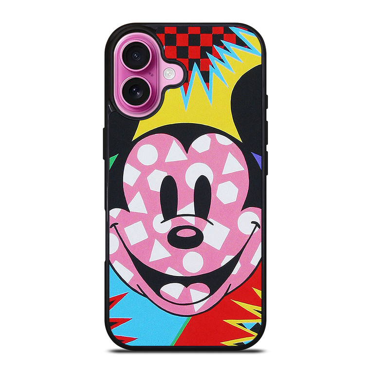 MICKEY MOUSE PINK iPhone 16 Plus Case Cover