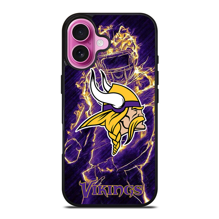 MINNESOTA VIKINGS 4 iPhone 16 Plus Case Cover