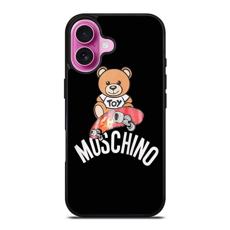 MOSCHINO TEDDY BEAR 1 iPhone 16 Plus Case Cover MOSCHINO TEDDY BEAR 1 iPhone 16 Plus Case Cover