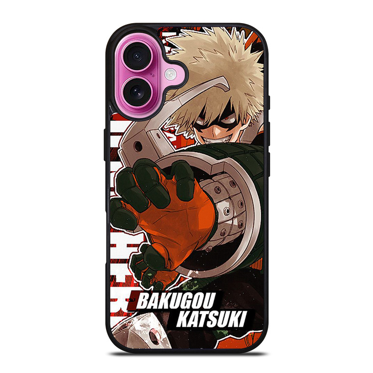MY HERO ACADEMIA BAKUGOU KATSUKI iPhone 16 Plus Case Cover