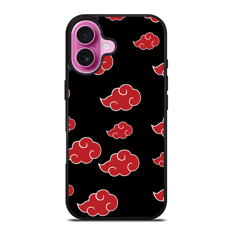 NARUTO AKATSUKI CLOUDS iPhone 16 Plus Case Cover