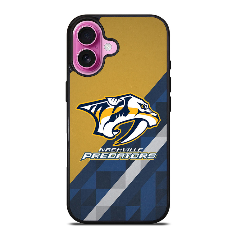 NASHVILLE PREDATORS LOGO iPhone 16 Plus Case Cover
