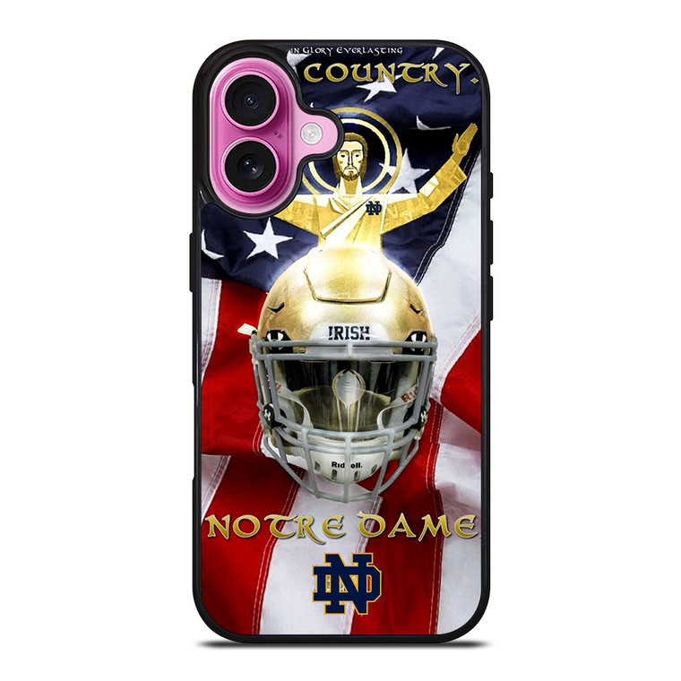 NOTRE DAME ND GLORY iPhone 16 Plus Case Cover