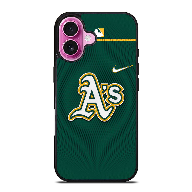 OAKLAND ATHLETICS LOGO iPhone 16 Plus Case Cover