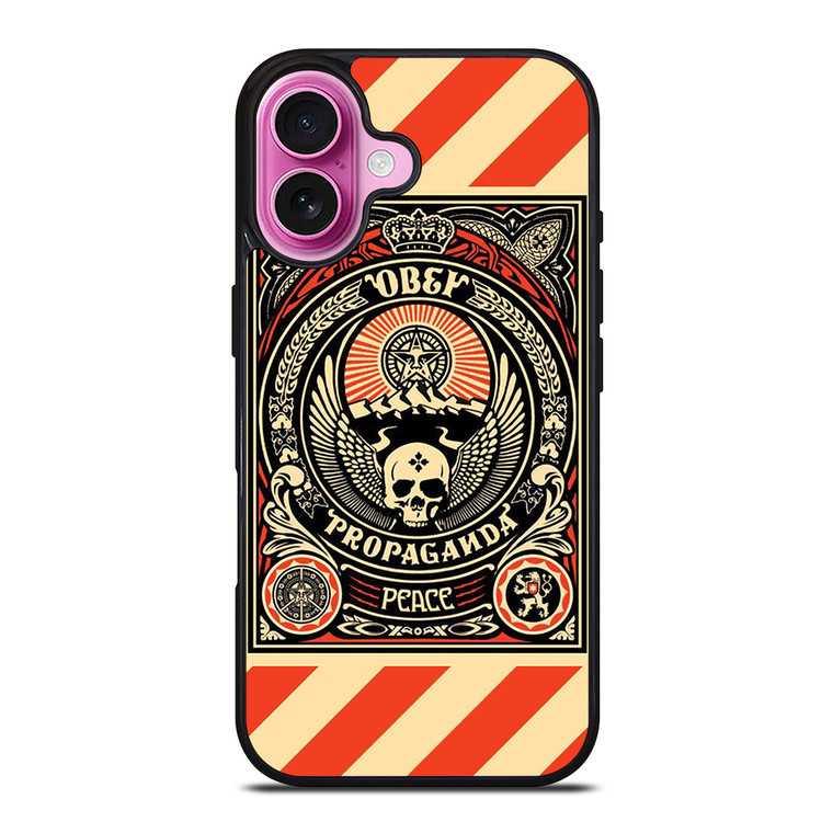 OBEY PROPAGANDA 1 iPhone 16 Plus Case Cover