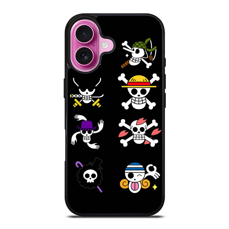 ONE PIECE STRAW HAT LOGO iPhone 16 Plus Case Cover