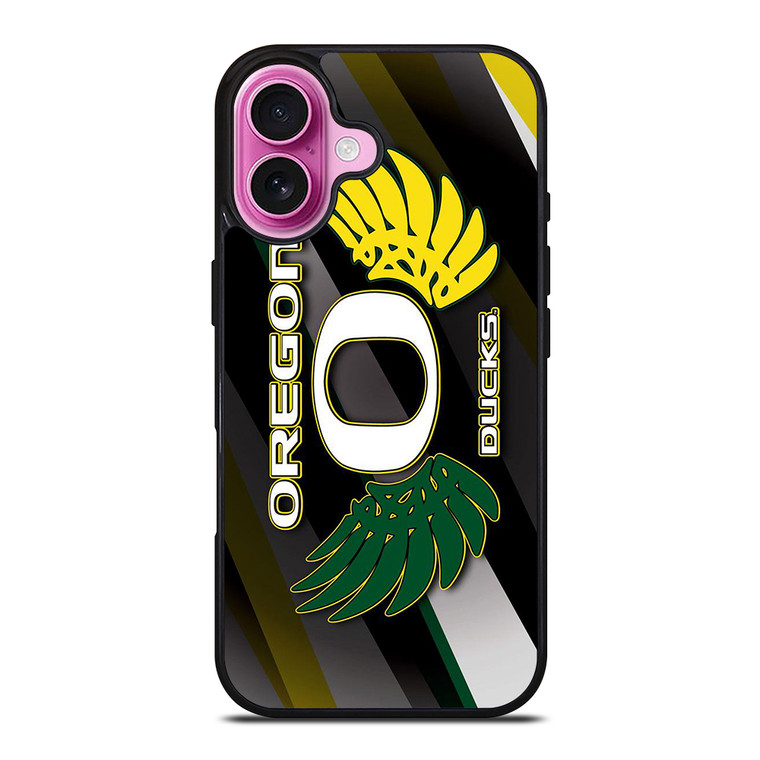 OREGON DUCKS LOGO iPhone 16 Plus Case Cover