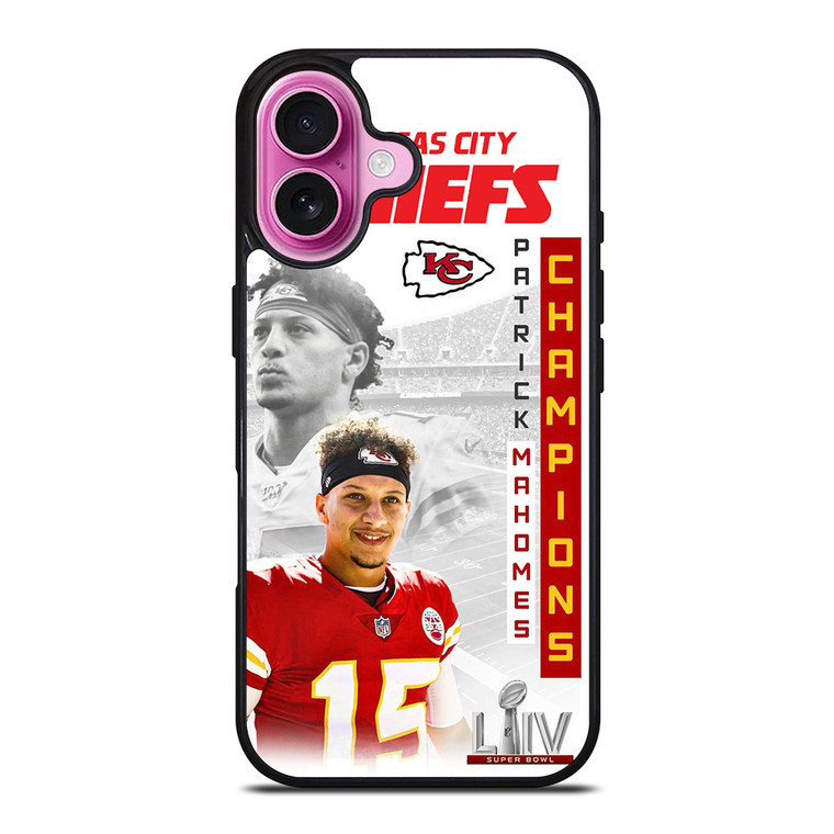 PATRICK MAHOMES KC CHIEFS iPhone 16 Plus Case Cover