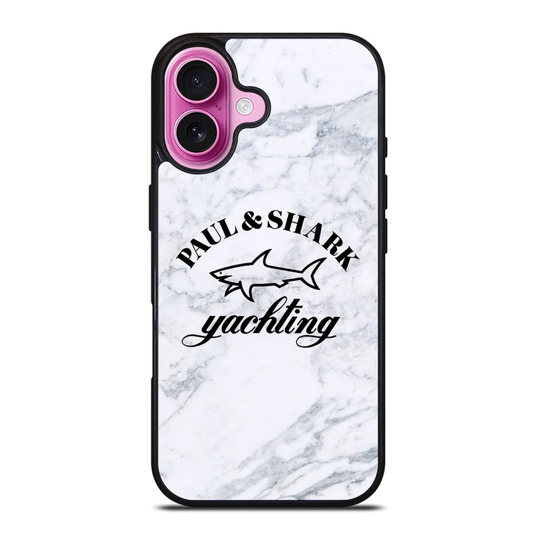 PAUL SHARK YACHTING MARBLE LOGO iPhone 16 Plus Case Cover