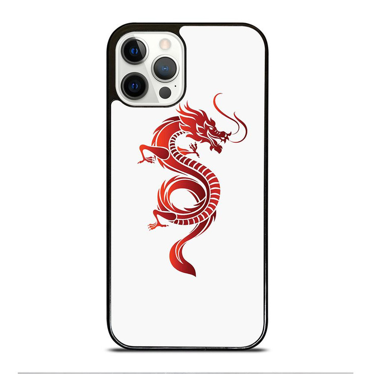 DRAGON RED iPhone 12 Pro Case Cover