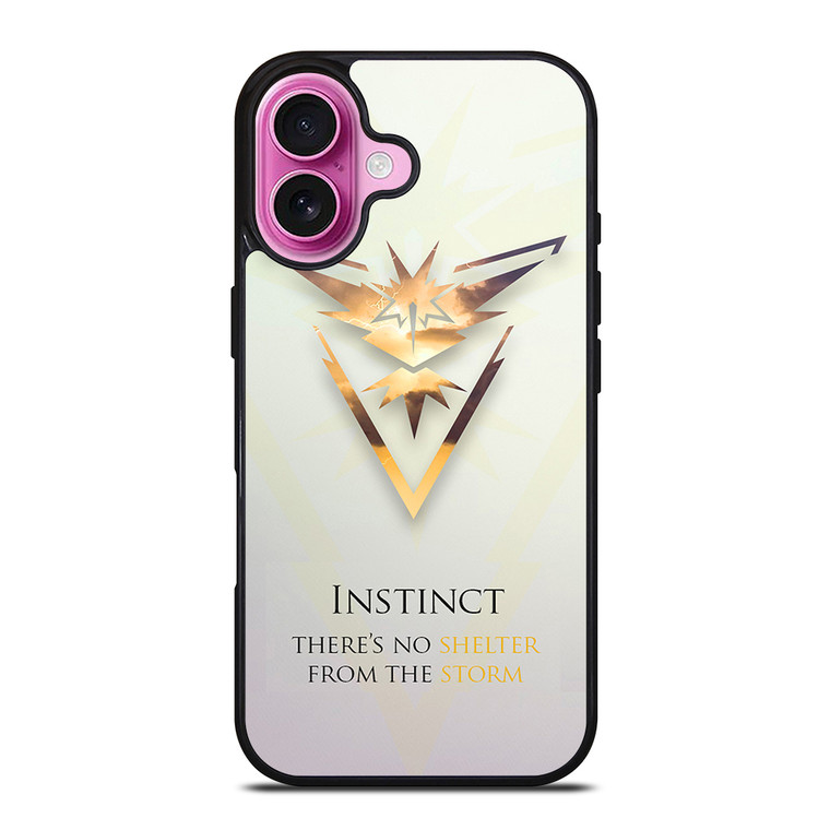 POKEMON GO TEAM INSTINCT 2 iPhone 16 Plus Case Cover