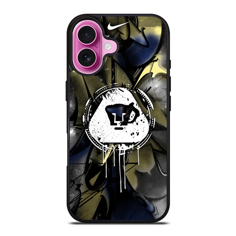 PUMAS UNAM FUTBOL iPhone 16 Plus Case Cover