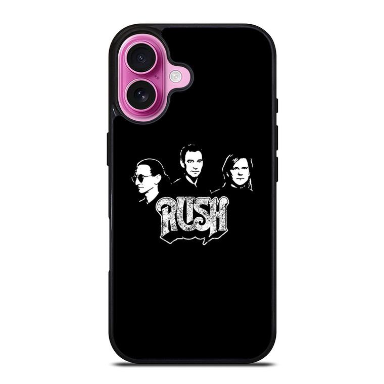 RUSH BAND LOGO iPhone 16 Plus Case Cover