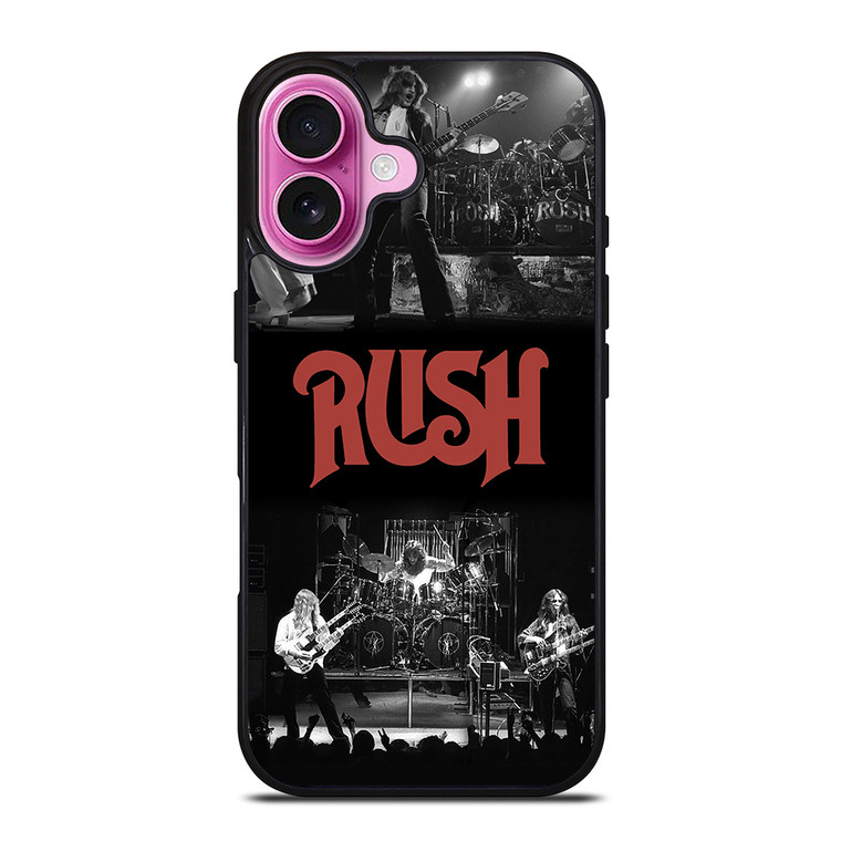 RUSH BAND iPhone 16 Plus Case Cover