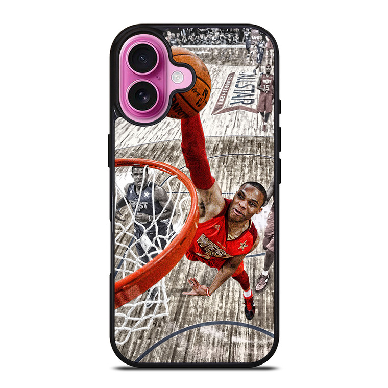 RUSSELL WESTBROOK DUNK 1 iPhone 16 Plus Case Cover