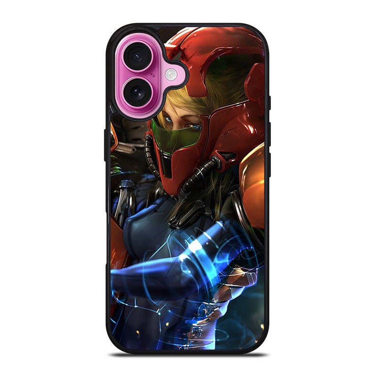 SAMUS ARAN METROID iPhone 16 Plus Case Cover