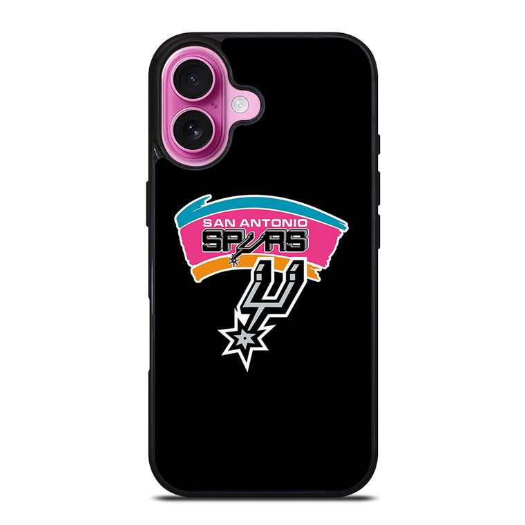 SAN ANTONIO SPURS NBA LOGO iPhone 16 Plus Case Cover SAN ANTONIO SPURS NBA LOGO iPhone 16 Plus Case Cover