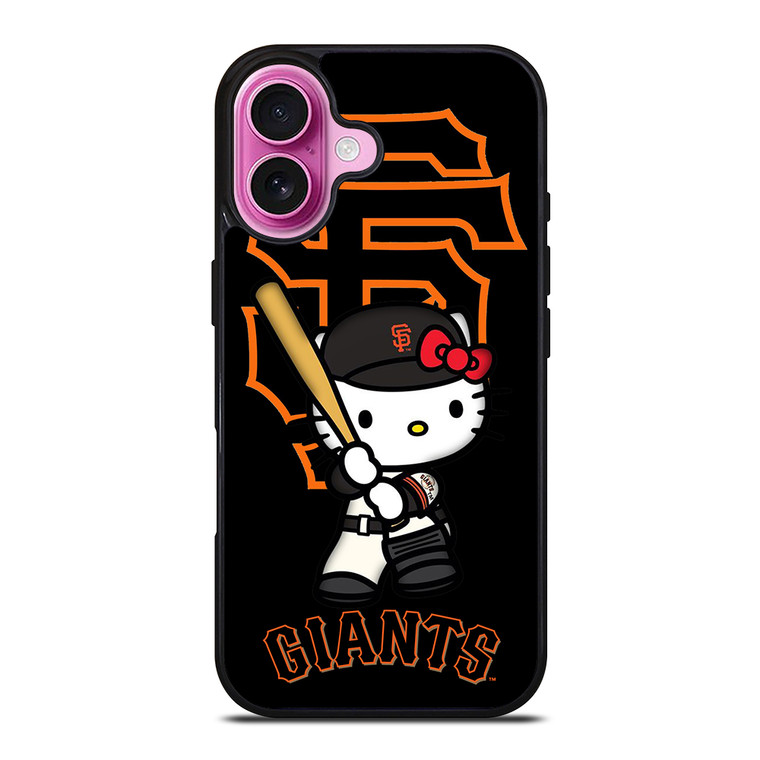 SAN FRANCISCO GIANTS HELLO KITTY iPhone 16 Plus Case Cover