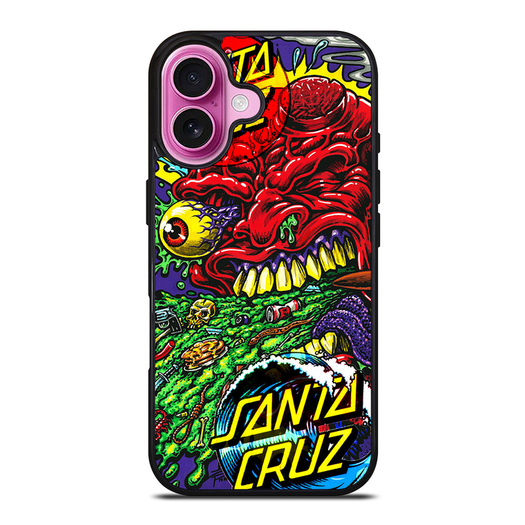 SANTA CRUZ SKATEBOARDS HELLBOY iPhone 16 Plus Case Cover