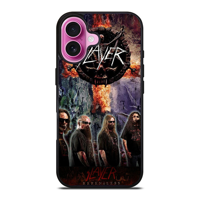 SLAYER BAND iPhone 16 Plus Case Cover
