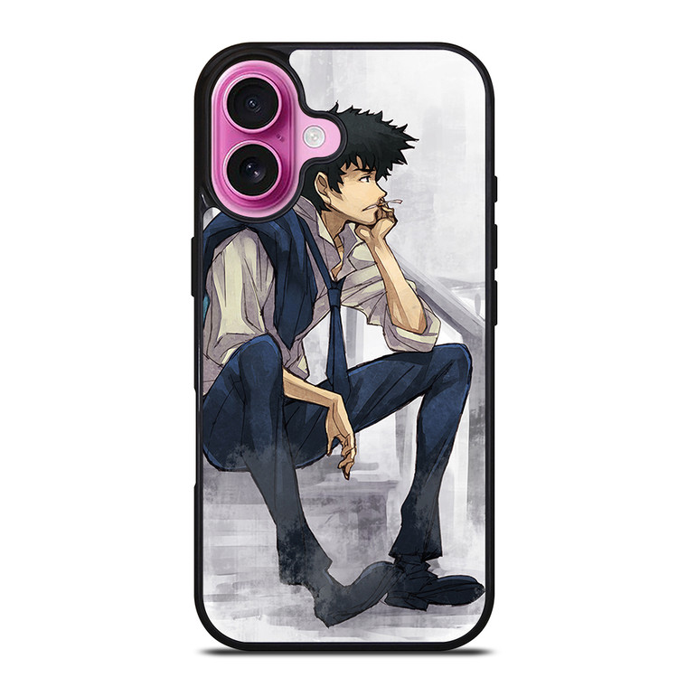 SPIKE SPIEGEL COWBOY BEBOP ART iPhone 16 Plus Case Cover