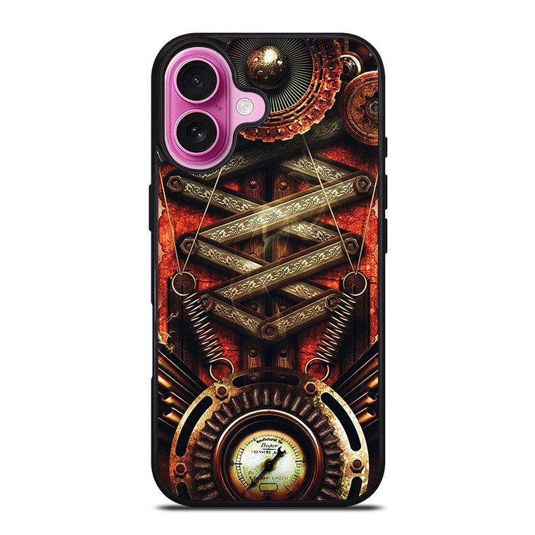 STEAMPUNK MACHINE iPhone 16 Plus Case Cover