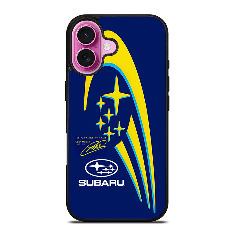 SUBARU STRIPE LOGO iPhone 16 Plus Case Cover SUBARU STRIPE LOGO iPhone 16 Plus Case Cover
