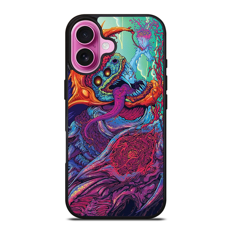 THE HYPER BEAST ART iPhone 16 Plus Case Cover THE HYPER BEAST ART iPhone 16 Plus Case Cover