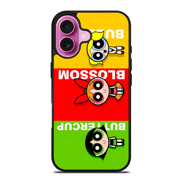 THE POWERPUFF GIRLS TRIO iPhone 16 Plus Case Cover