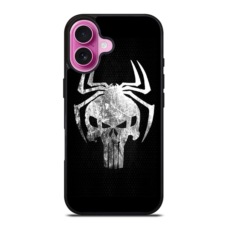 THE PUNISHER SPIDERMAN iPhone 16 Plus Case Cover