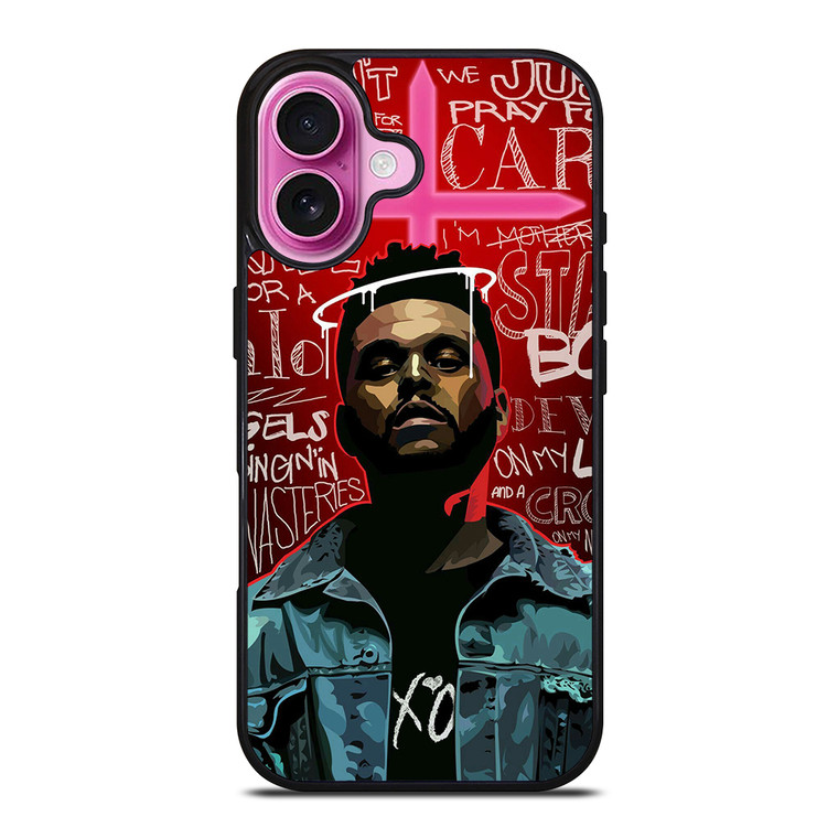 THE WEEKND XO QUOTES iPhone 16 Plus Case Cover THE WEEKND XO QUOTES iPhone 16 Plus Case Cover