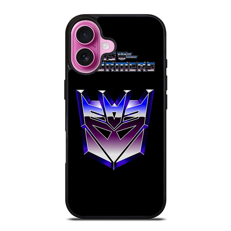 TRANSFORMERS DECEPTICONS LOGO iPhone 16 Plus Case Cover
