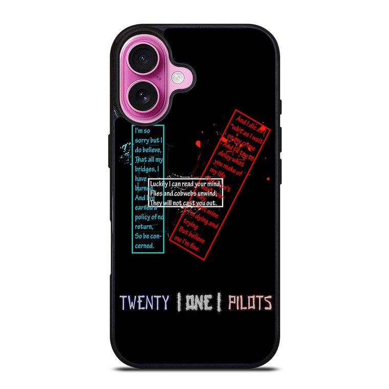 TWENTY ONE PILOTS LOGO iPhone 16 Plus Case Cover