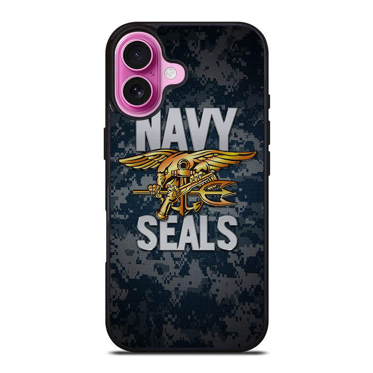 US NAVY SEAL CAMO iPhone 16 Plus Case Cover