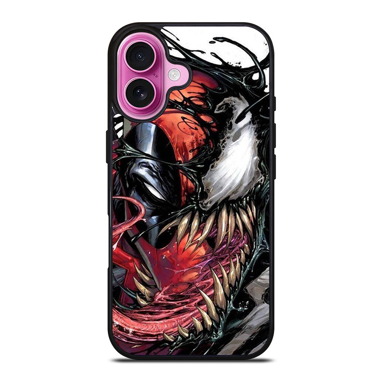 VENOM X DEADPOOL iPhone 16 Plus Case Cover