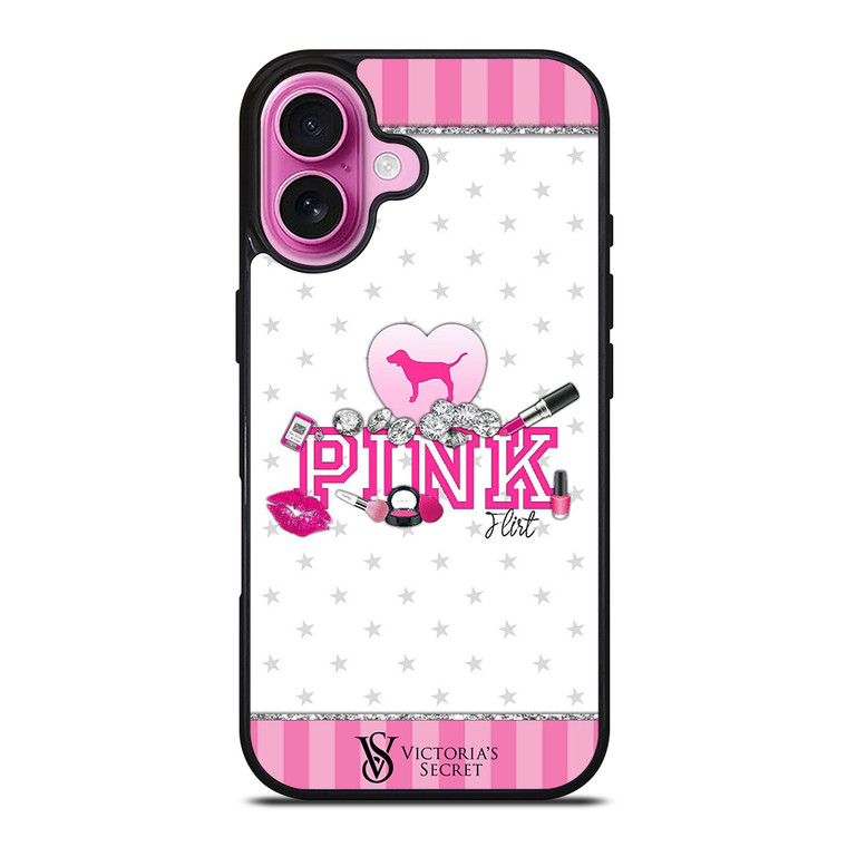 VICTORIA'S SECRET DOG iPhone 16 Plus Case Cover