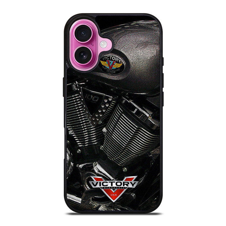 VICTORY MOTORCYCLES ENGINE iPhone 16 Plus Case Cover
